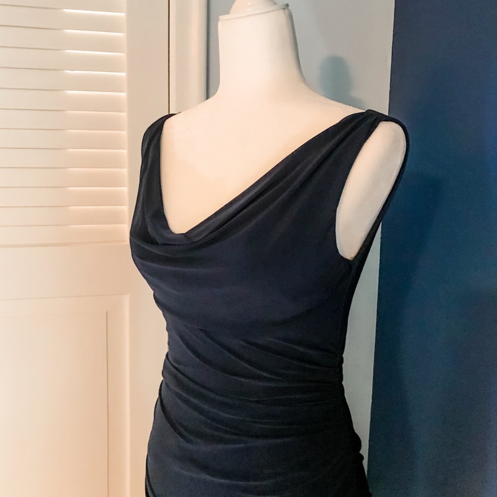 Lauren Ralph Lauren navy blue dress